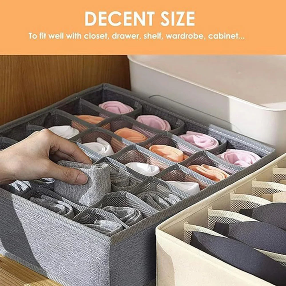 Underwear Bra Socks Storage Box Cabinet Drawer Organizer Socks Scarf Underwear Organizer Box Wardrobe Clothing Storage Organizer