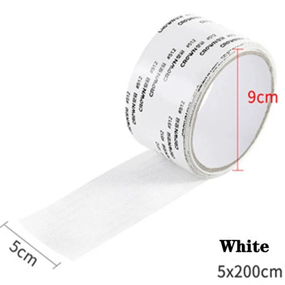 Window Screen Hole Patch Repair Easy Apply Waterproof Tape – Keep Mosquitoes Out with Our Anti-Insect, Self-Adhesive Mesh Patch
