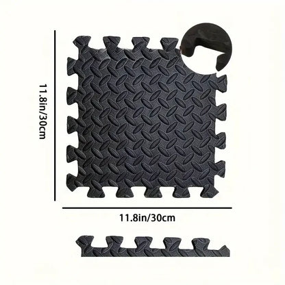 16PCS 30x30cm EVA Puzzle Mat – Thick Baby Play Mat for Kids, Non-Slip & Waterproof Crawling Floor Tiles, Interlocking Foam Rug