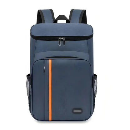 1pc Shoulder Insulation Bag Multifunctional Outdoor Picnic Insulation Fresh-keeping Backpack Leak-proof Ice BagTravel Essentials