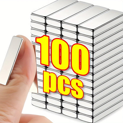 20/50pcs Magnets, 20x10x3mm, Rectangular Magnets for Industrial Use, Metal Material, No Battery Required