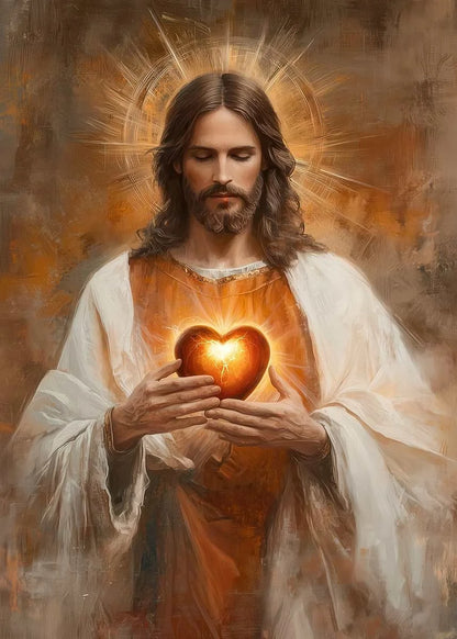 Retro Religion Jesus Walking On Water Lost Lamb Classic Posters Prints Canvas Painting Wall Art Picture Living Room Home Decor