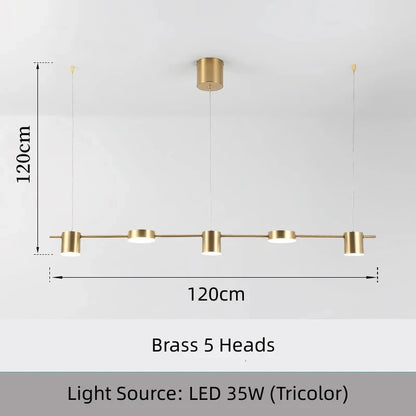 Modern Led Living Room Chandeliers Dining Table Ceiling Chandelier Kitchen Hanging Light Fixture Dimmable Indoor Lighting Lamp