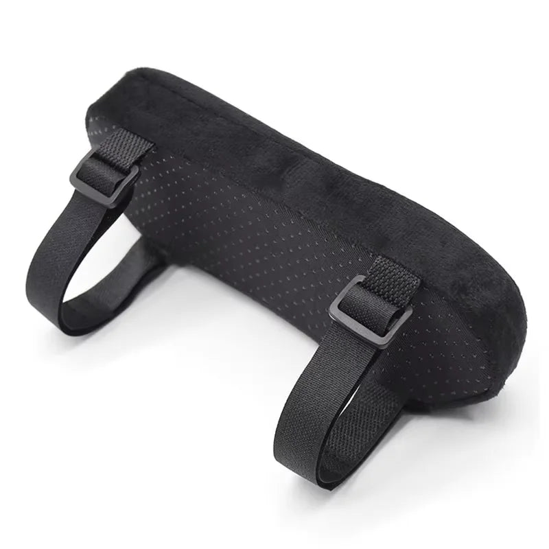 2Pcs Office Chair Parts Arm Pad Memory Foam Armrest Cover Cushion Pads For Home Office Chair Comfortable Elbow Pillow