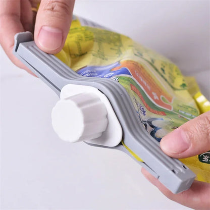 Reusable Sealing Clips for Food Bags Secure Screw Cap Design for Milk Powder, Salt, Spices & Snacks