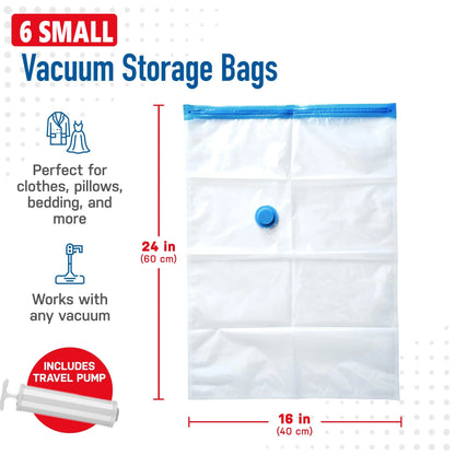 3-5PCS Vacuum Storage Bags, Space Saver Bags  Compression for Comforters and Blankets Clothes Travel Packing Organizer