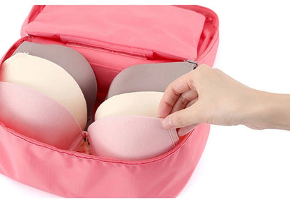 Multifunctional Socks Storage Box Travel Bra Organizer Bag Portable Underwear Classification Pouch