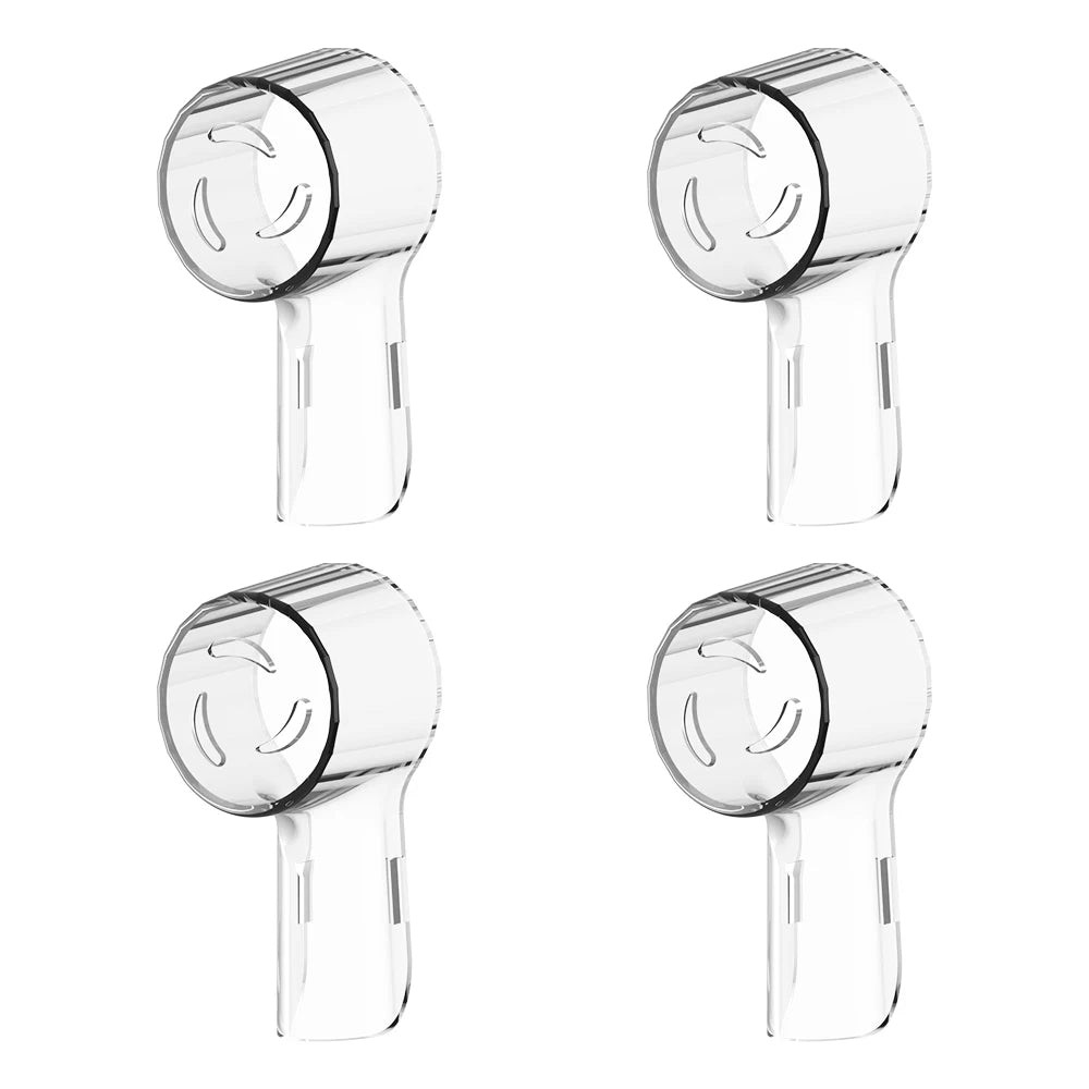 Toothbrush Dustproof Covers Caps Compatible with Braun Oral B Replacement Heads & iO Series Electric Toothbrush Head Protector