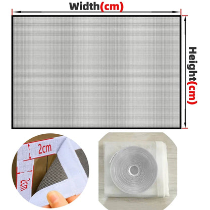 Customized Mosquito Nets for Window anti-mosquito window screens Mesh Anti Insect Air Tulle Fiberglass Mosquitoes Protection