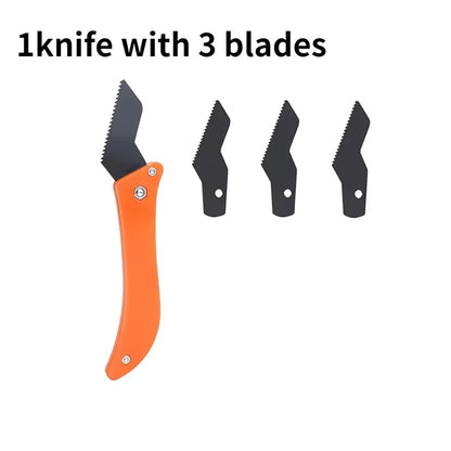 Professional Gap Hook Knife Tile Repair Tool Old Mortar Cleaning Dust Removal Steel Construction Hand Tools