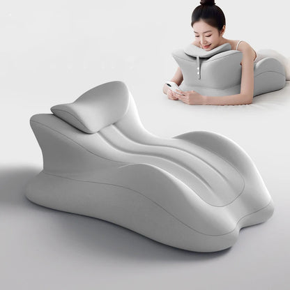 Multi-Positional Wedge Pillow Memory Foam Ergonomic Prone Pillow  Prone Reading Cushion Pillows Bed Sleeping Pillow Removable