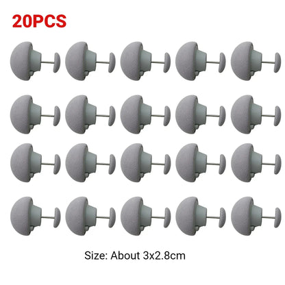 1-20PCS BedSheet Quilt Clip One Button Unlock Duvet Cover Fastener Clip Anti Slip Blanket Buckles Quilt Holder Fixator Grippers