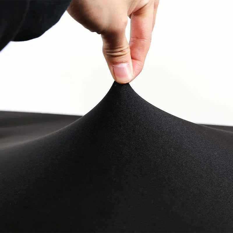 4/6/8 FT Solid Color High Stretch Rectangle Table Cloth For Birthday Wedding Banquet Restaurant Festival Party Supply All Color
