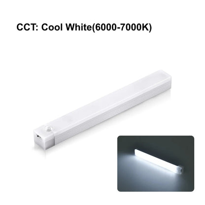 AITHEA PIR Motion Sensor LED Cabinet Light USB Rechargeable Induction Night Light Wireless Portable Detector Lamp for Hallway
