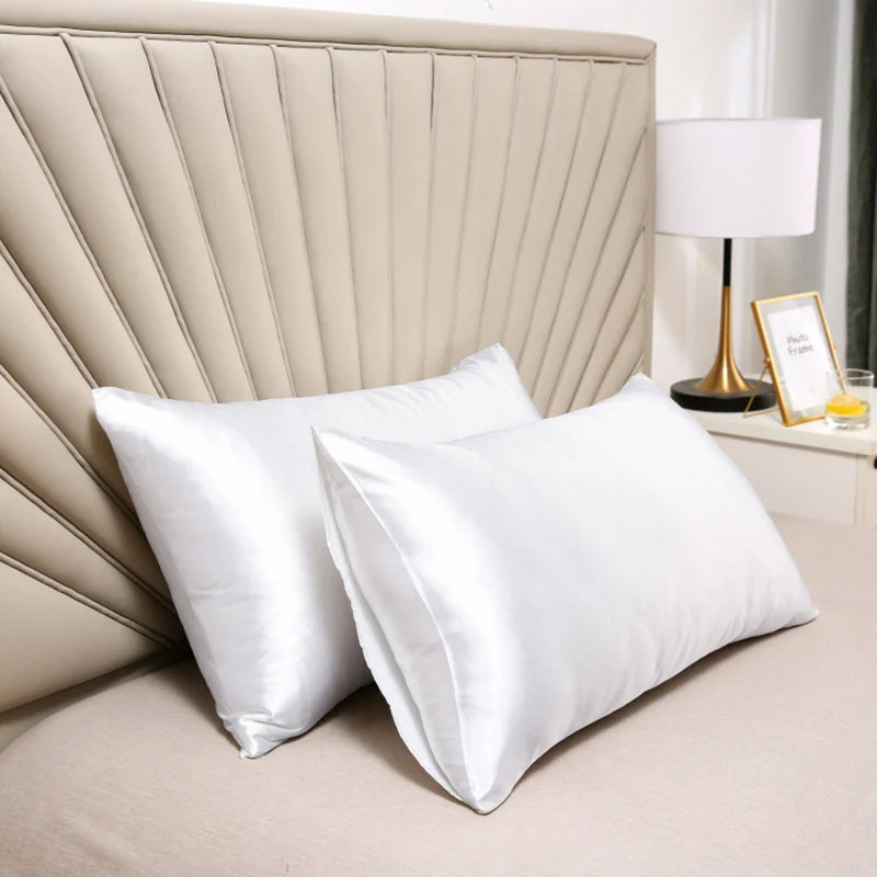 1Pcs Pillowcase Pillow Cover Silky Satin Hair Beauty Pillow Case Comfortable Pillow Case Home Decor Wholesale