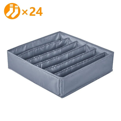 Sports Bra Underwear Organizer Storage Box Panties Socks Storage Boxes Wardrobe Clothes Organizer Cabinet Drawers Separator Box