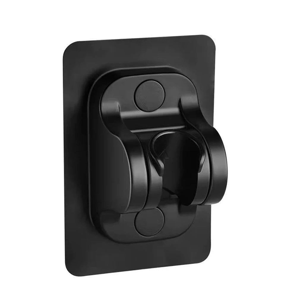 1PC Wall Mount Strong Adhesive Shower Head Holder ABS Waterproof Adjustable Bathroom Shower Bracket Easy Installation Base
