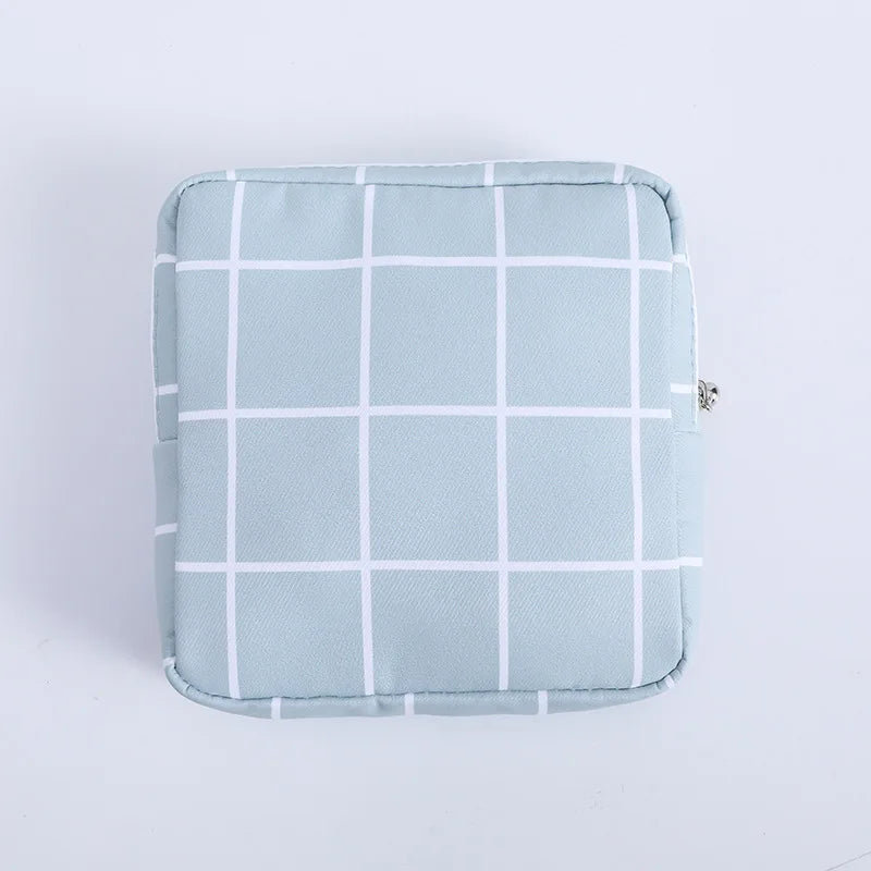 Portable Organizer Pouch for Sanitary Napkin Discreet Storage Monthly Essentials Travel Bag