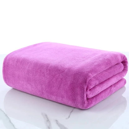 A big towel Beauty salon adult thickening large bath towels that soft absorb water do not shed hair multi-purpose micrmicrofiber