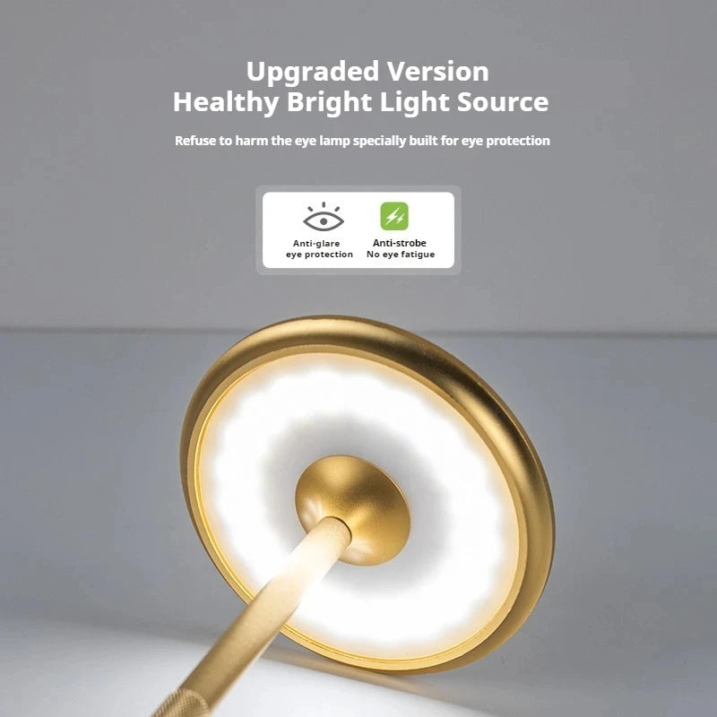 Rechargeable Cordless Table Lamps Portable 6Hours 8Hours Battery Table Light 3000K 6000K LED Table Light