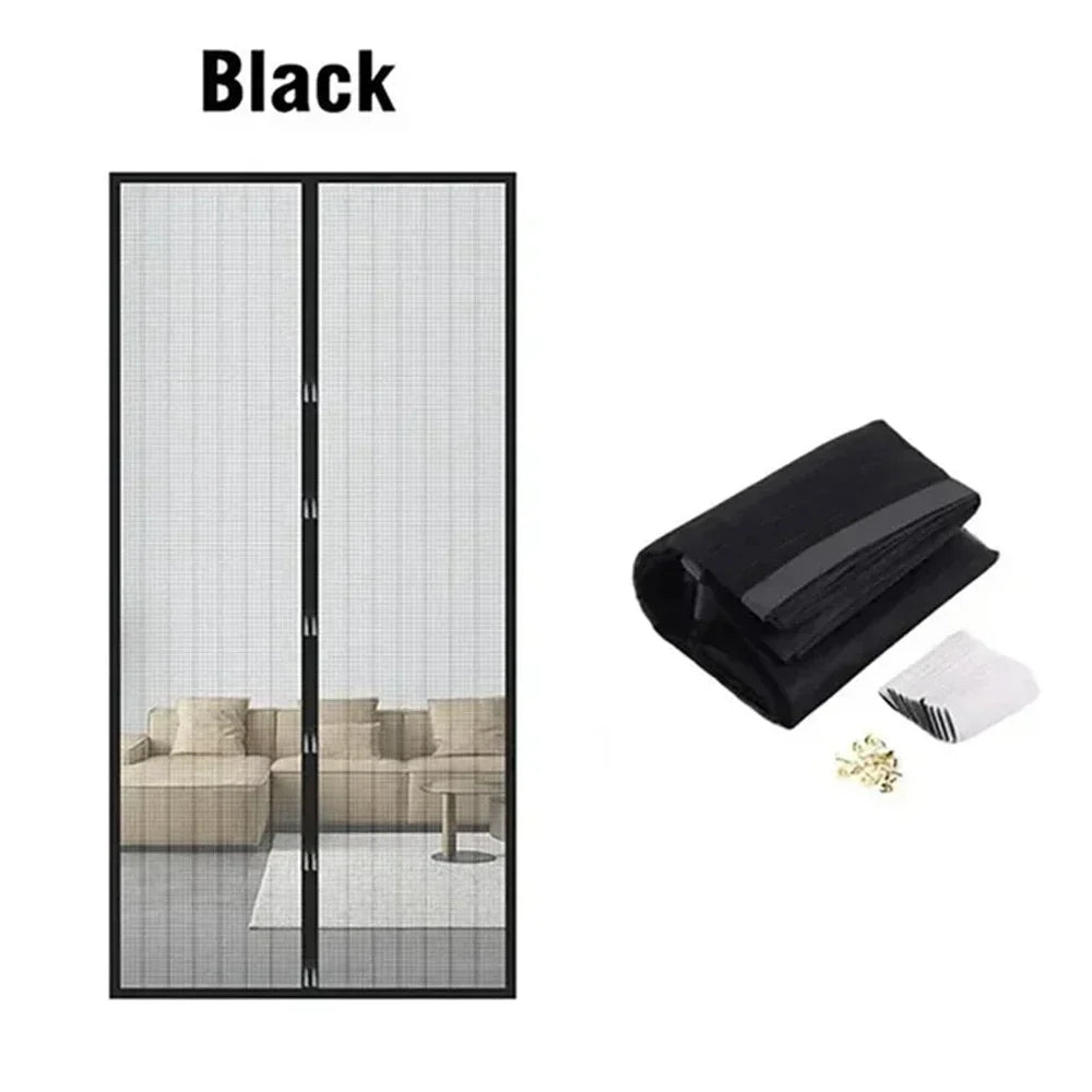 Anti Mosquito Fly Curtains For Doors Screen Magnetic Mosquito Net Door Window Automatic Closing Mesh For Kitchen Living Room