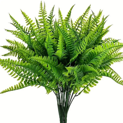 2PCS Artificial Persian Fern Leaf Bundle Nordic-Style Green Plant Decor Home Decor Scenery Accent Grass
