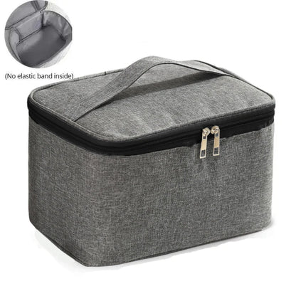 1pc Business Trip Men's Toiletry Bag Double Layer Large Capacity Cosmetic Bag Oxford Cloth Storage Bag Portable Handbag