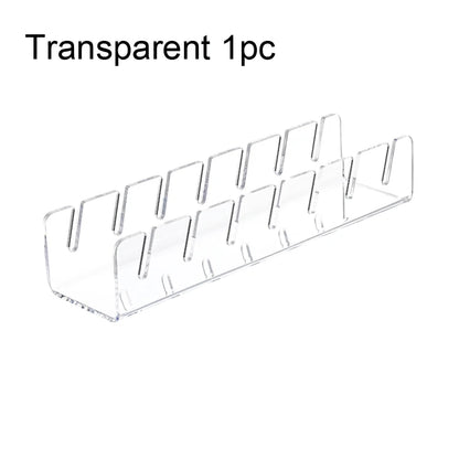 Hot sale Baseball cap racks Stackable Rectangular Acrylic Hat Organizer Stand For Baseball Caps Display And Organizer