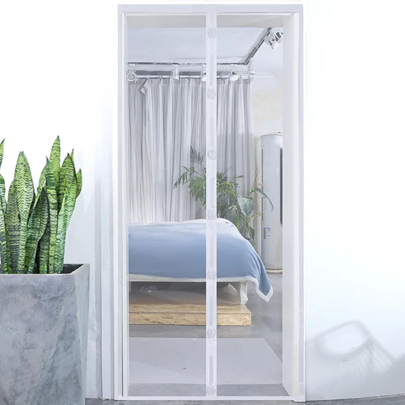 Anti Mosquito Fly Curtains For Doors Screen Magnetic Mosquito Net Door Window Automatic Closing Mesh For Kitchen Living Room