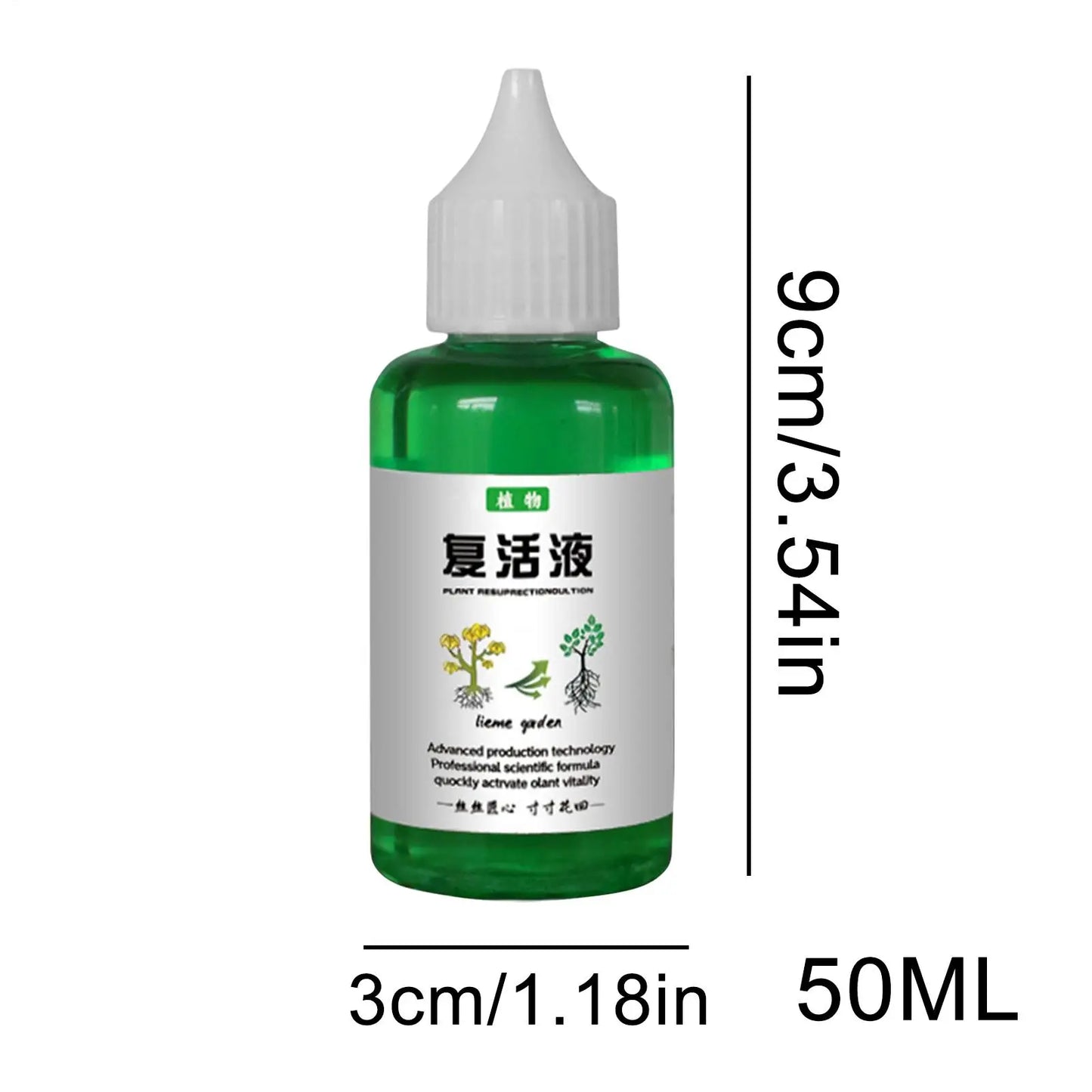 Flower Fruit Plant Nutrient Solution 50ml Outdoor Soil Growing Plant Food Promotes Healthy & Strong Growth For Gardenia Orchid