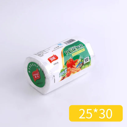 Food Fresh-keeping Bags, Tear-up Supermarket Roll-up Bags, Kitchen Hand-held Plastic Bags To Keep Fresh
