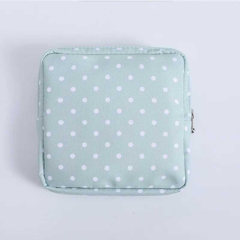 Portable Organizer Pouch for Sanitary Napkin Discreet Storage Monthly Essentials Travel Bag