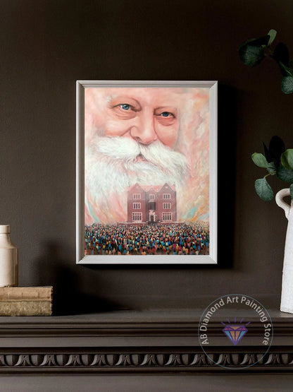 Jewish Rabbi Lubavitch AB Diamond Painting Kit 5D DIY Diamond Embroidery Cross Stitch Handmade Art Gift Crafts Home Decor