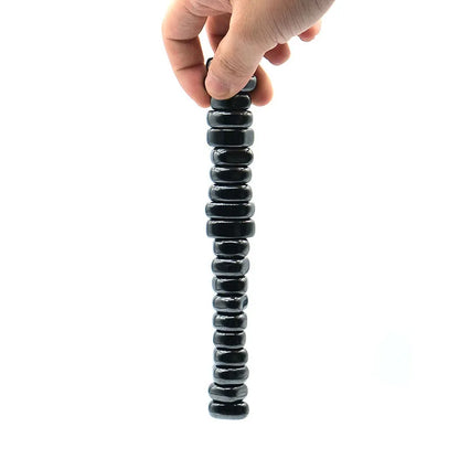 Black Irregular Fridge Magnets Polishing Lodestone Strong Magnetic Hooks Push Pin Multipurpose Use For Home Kitchen Refrigerator