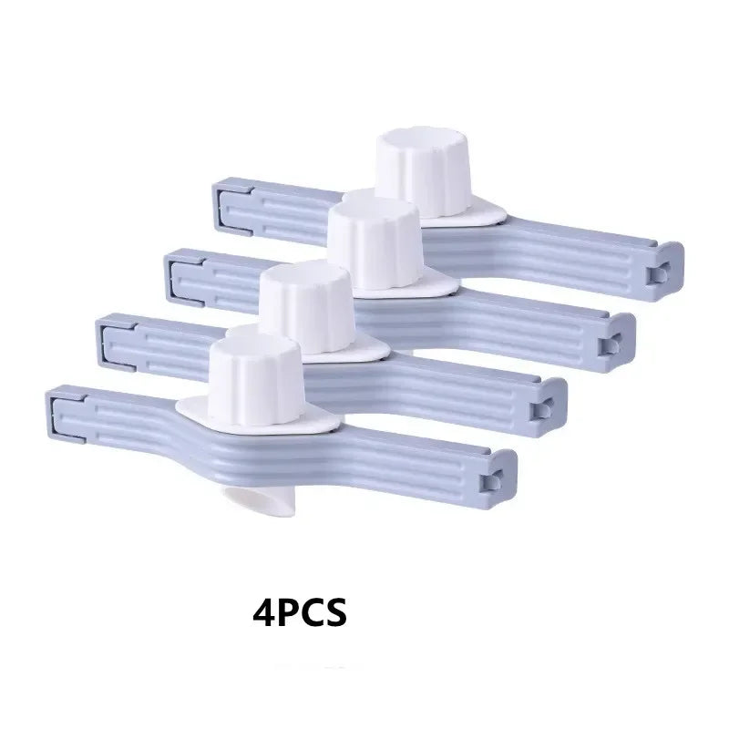 Reusable Sealing Clips for Food Bags Secure Screw Cap Design for Milk Powder, Salt, Spices & Snacks