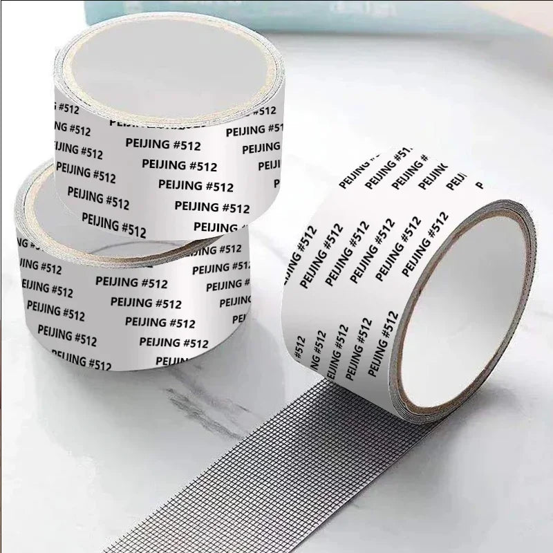 Fix Net Window Home Adhesive Anti Mosquito Fly Bug Insect Repair Screen Wall Patch Stickers Mesh Window Screen Window Net Mesh