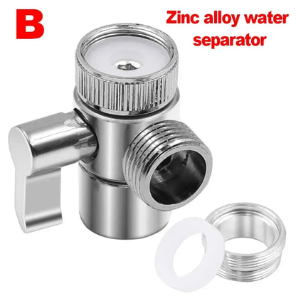 M22/M24 Switch Faucet Adapter Kitchen Sink Splitter Diverter Valve Water Tap Connector for Toilet Bidet Shower Bathroom Kitchen