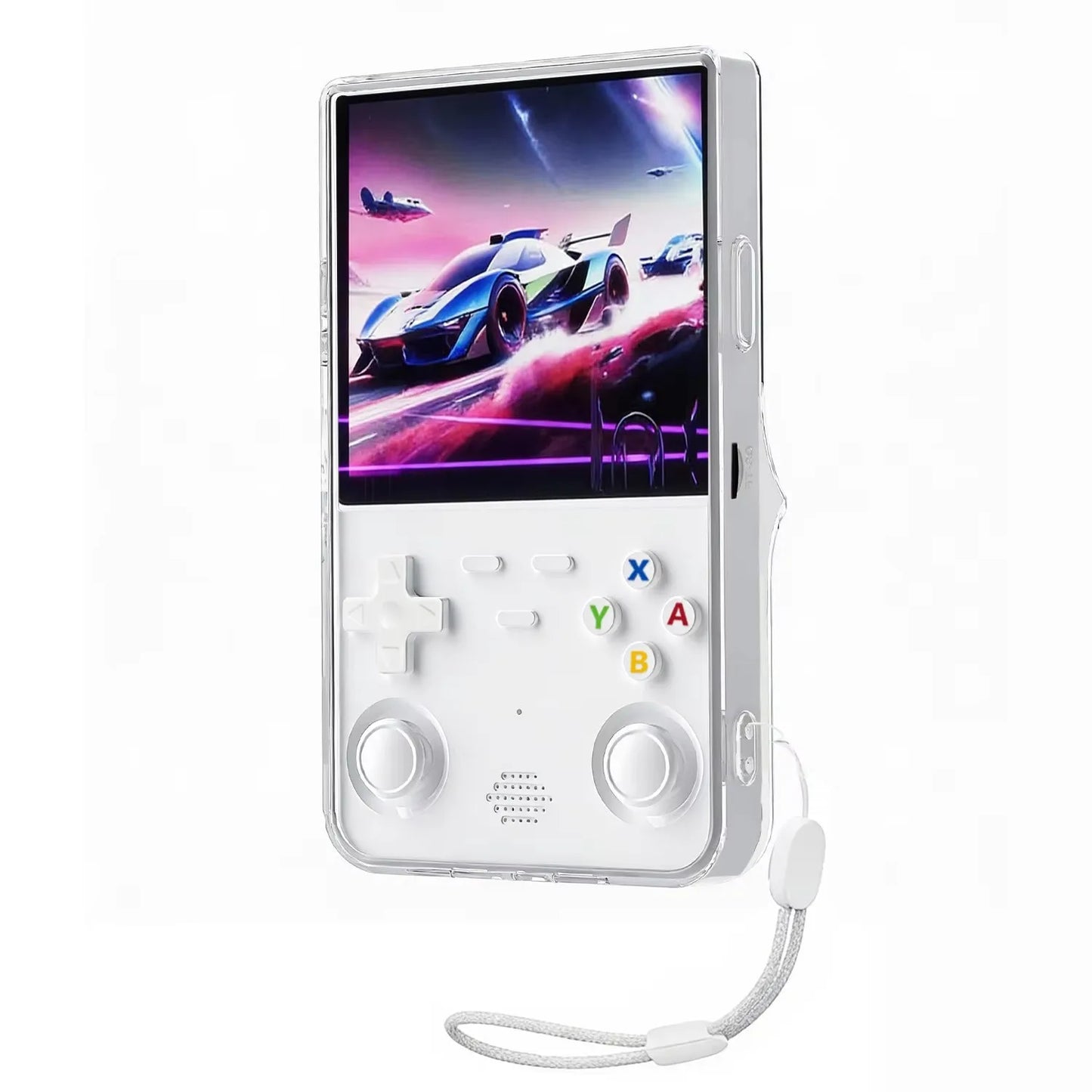 TOFON Transparent protective case For R36 Ultra game console storage bag EVA shell resistant  scratch resistant screen film
