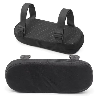 2Pcs Office Chair Parts Arm Pad Memory Foam Armrest Cover Cushion Pads For Home Office Chair Comfortable Elbow Pillow