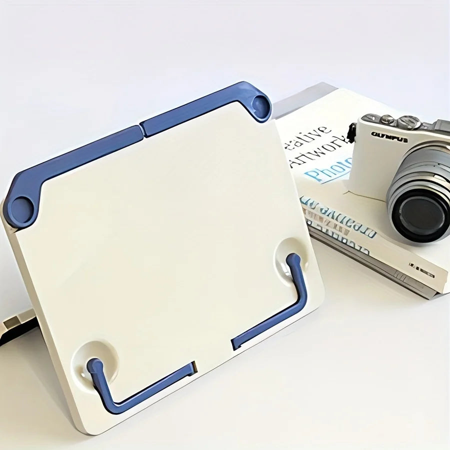 1 PC Lightweight Adjustable Portable Book Stand，  for Reading,  Music Score, Drawing, and More - Durable Plastic Construction