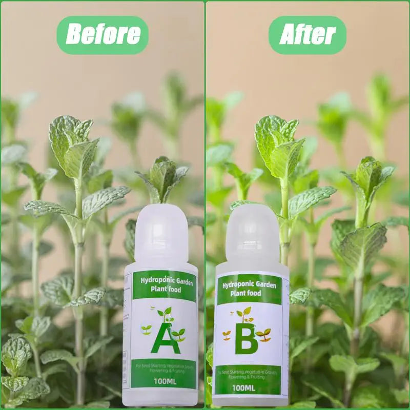 General Hydroponics Nutrients A And B For Plants Flowers Vegetable Fruit Hydroponic Plant Food Solution  All Purpose for plant