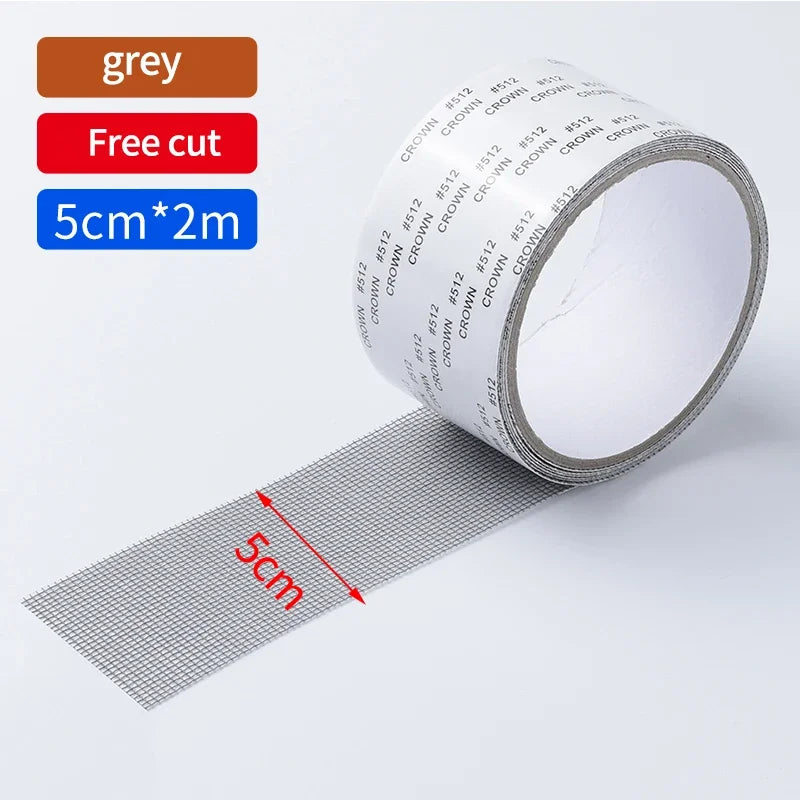 Fix Net Window Home Adhesive Anti Mosquito Fly Bug Insect Repair Screen Wall Patch Stickers Mesh Window Screen Window Net Mesh