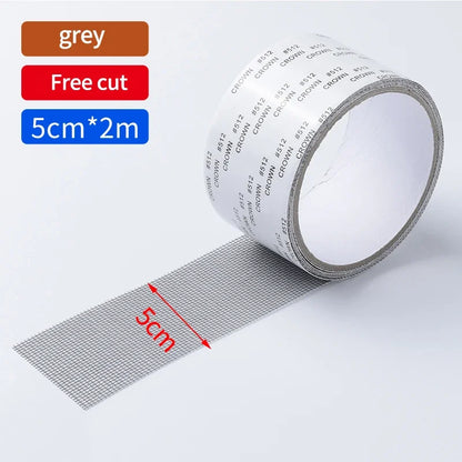 Fix Net Window Home Adhesive Anti Mosquito Fly Bug Insect Repair Screen Wall Patch Stickers Mesh Window Screen Window Net Mesh