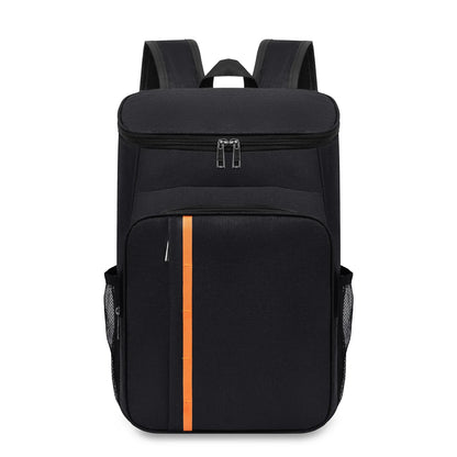 1pc Shoulder Insulation Bag Multifunctional Outdoor Picnic Insulation Fresh-keeping Backpack Leak-proof Ice BagTravel Essentials