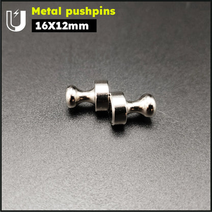 5/10/20 PCs Super Strong Neodymium Magnet Magnetic Pushpins Sucker Thumbtack Steel Magnet Push Pin for Refrigerator Whiteboard