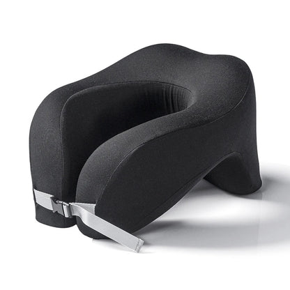 Pillow Travel U-Shape Pure Memory Foam Neck Pillow For Airplane Office Nap Cervical Pillows Flight Sleeping Head Neck Support