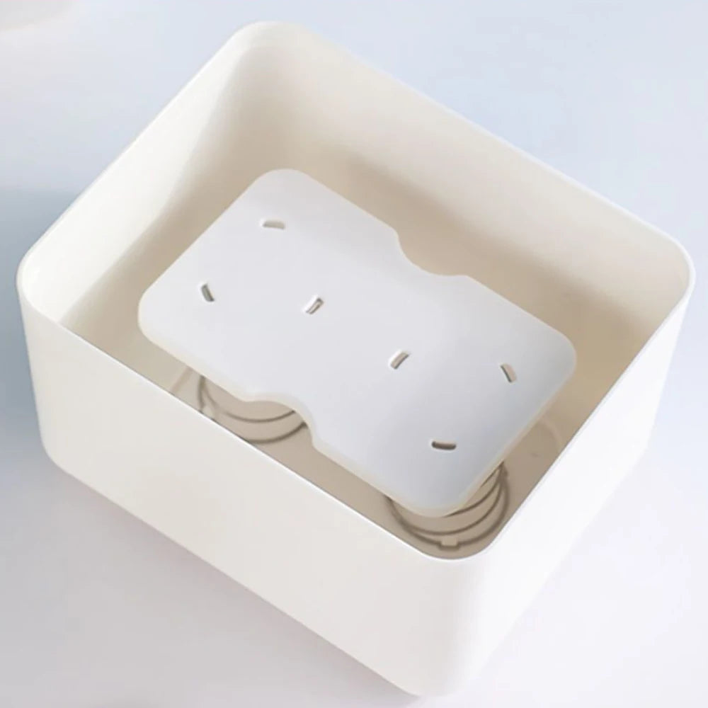 Tissue Box Tissue Dispenser Spring Automatic Lift Spring Loaded Tissue Box Office Home Kitchen Toilet  Bracket Kitchen Organizer