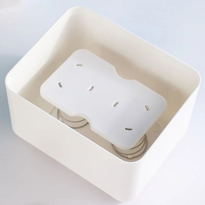Tissue Box Tissue Dispenser Spring Automatic Lift Spring Loaded Tissue Box Office Home Kitchen Toilet  Bracket Kitchen Organizer