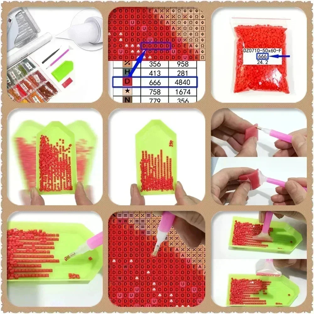 Eevee Pokemon Cute Anime Cartoon Square Round Diamond Painting Kits Cross Stitch Mosaic Embroidery Home Decor 5D DIY Art Gift