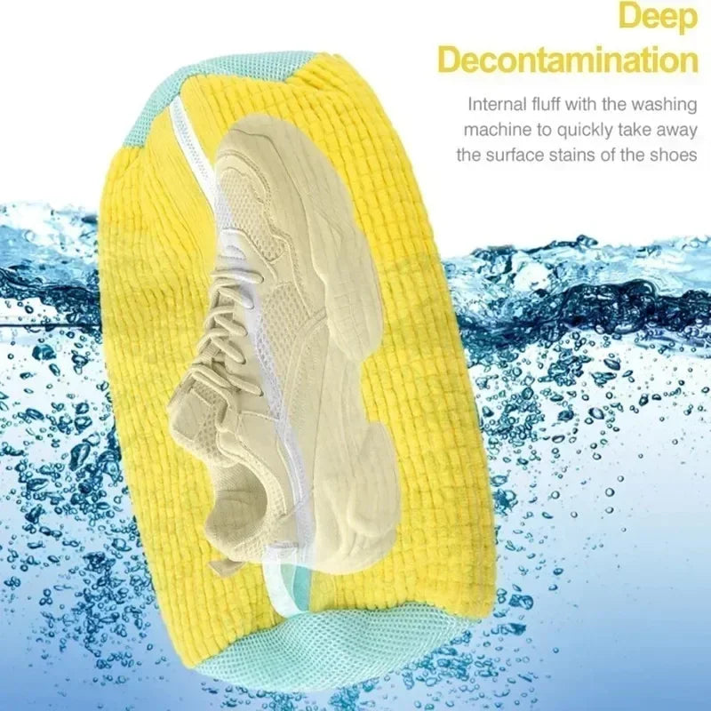 Sneaker Washing Net Bag To Wash Slippers Shoe Laundry Net Washing Machine Bag Slippers Shoes Bags Wash Slippers Washing Shoe Bag